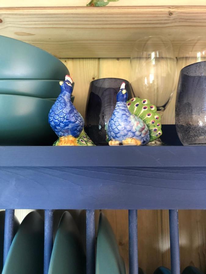 The Peacock Shepherds Hut At Hafoty Boeth Корвэн Экстерьер фото